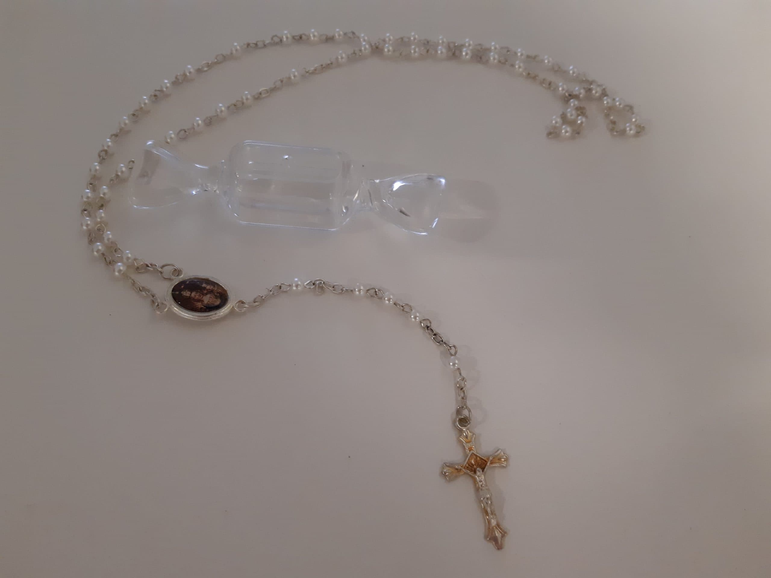 Rosario mini en caja de caramelo - miniatura 2